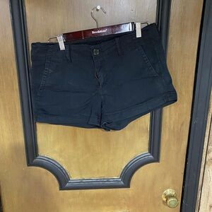 American Eagle super stretch black shorts. Size 10.
